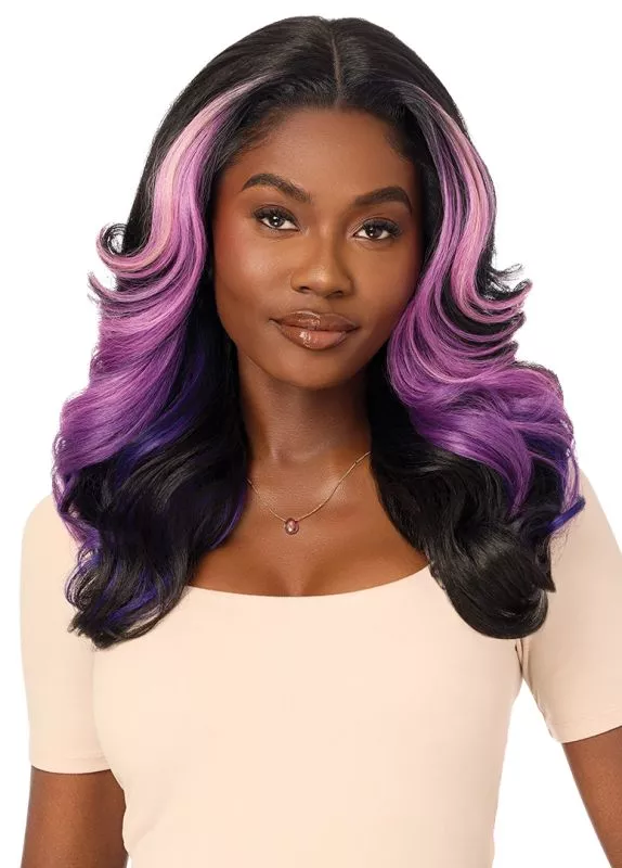 OUTRE SYNTHETIC MELTED HAIRLINE LACE FRONT WIG - MH 125