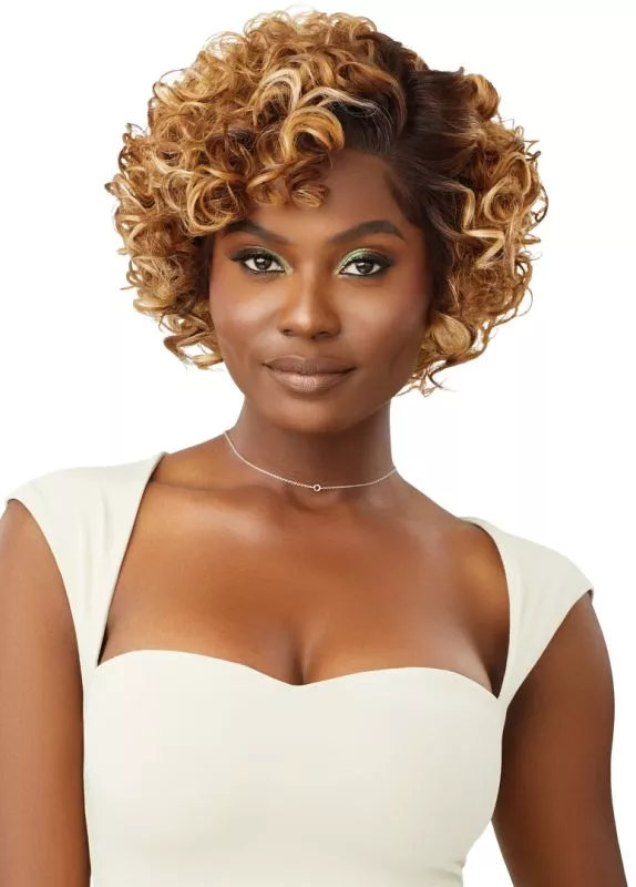 OUTRE SYNTHETIC MELTED HAIRLINE LACE FRONT WIG - ROMALA