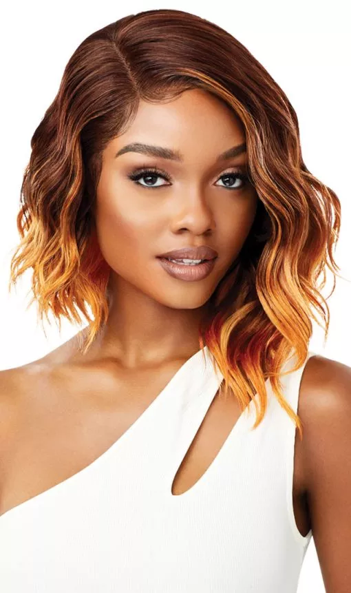 OUTRE SYNTHETIC MELTED HAIRLINEDELUXE WIDE LACE FRONT WIG - ROSELYN