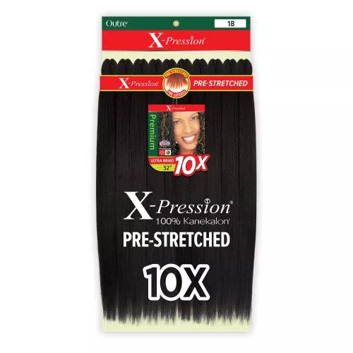 OUTRE SYNTHETIC PRE STRETCHED ULTRA BRAID - XPRESSION 10X 52 "