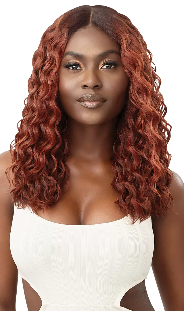 OUTRE SYNTHETIC WET N WAVY HD TRANSPARENT LACE FRONT - PRICILLA