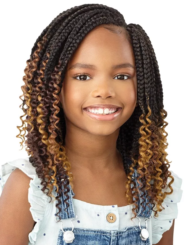 OUTRE SYNTHETIC X-PRESSION LIL LOOKS BRAID - BOX BRAID SWEETY 8 " 2X