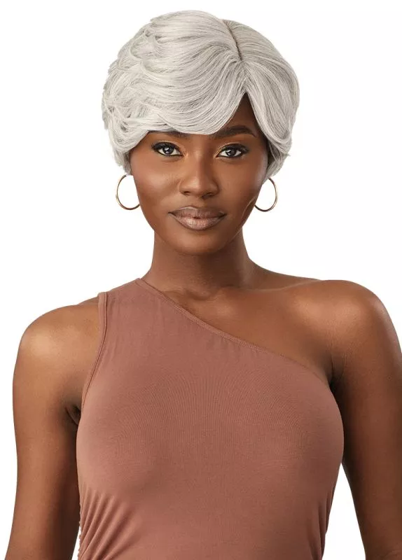 OUTRE WIGPOP GRAY GLOW SYNTHETIC FULL WIG- GLOW 2