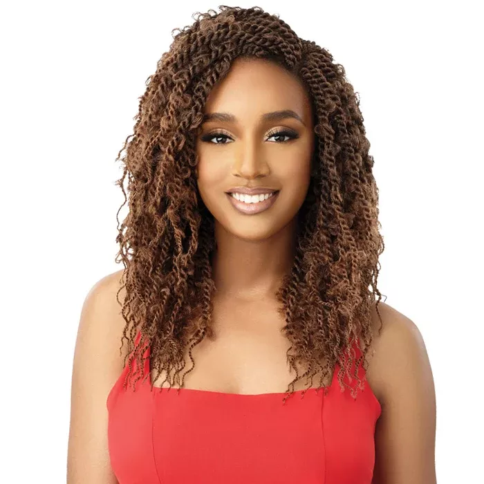 OUTRE X-PRESSION 2X BUTTERFLY JUNGLE SENEGAL TWIST BRAID 12 "