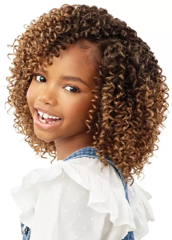 OUTRE X-PRESSION LIL LOOKS CROCHET BRAID - 2X 3C WHIRLY 6 "
