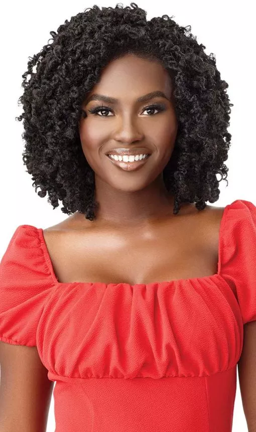 OUTRE X-PRESSION TWISTED LACE FRONT BRAID WIG - BUTTERFLY BOMB TWIST 14 "