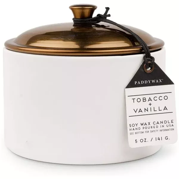 PADDYWAX HYGGE CANDLE - TOBACCO + VANILLA