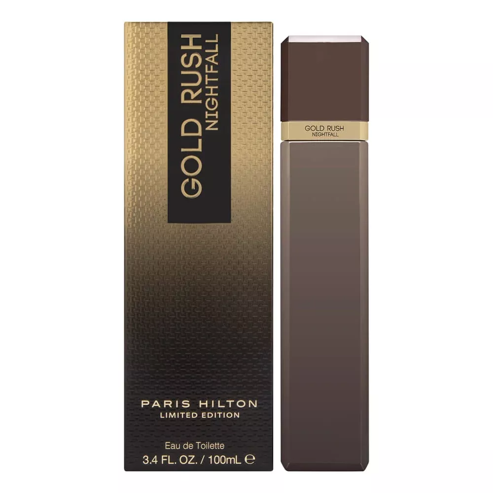 Paris Hilton Gold Rush Nightfall for Men 3.4 oz Eau de Toilette Spray