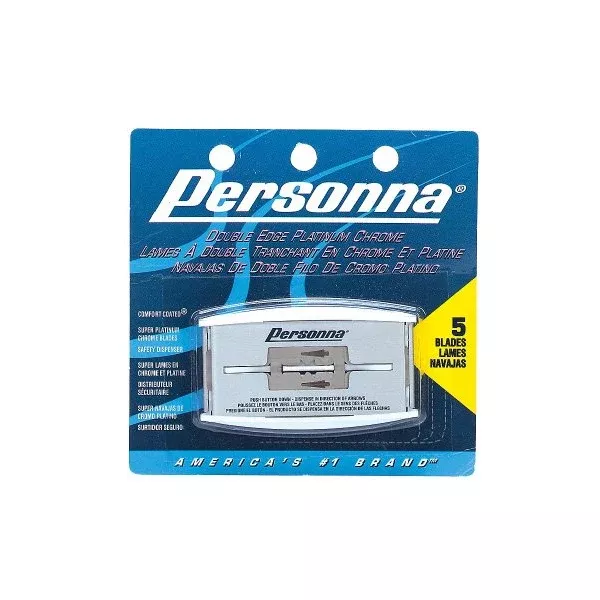 Personna Double Edge Blades – Platinum Chrome