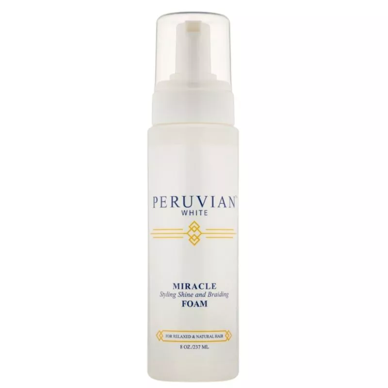 Peruvian White Miracle Styling & Shine Foam
