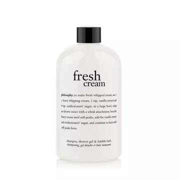 Philosophy Fresh Cream Shampoo Shower Gel & Bubble Bath - 16 oz