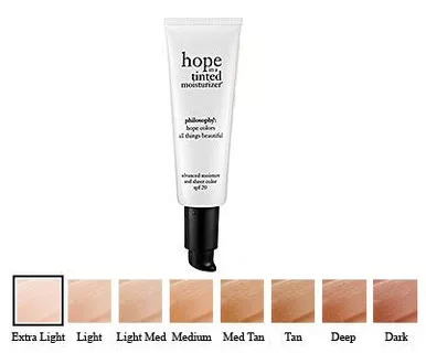 Philosophy Hope In A Tinted Moisturizer SPF 20 - Medium to Tan - 1.7 oz