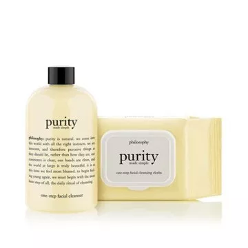 Philosophy Purity Cleanser and Cloths Duo