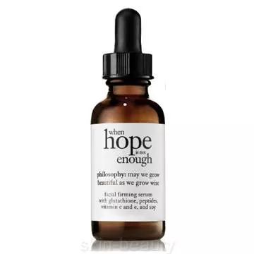 Philosophy When Hope Is Not Enough Facial Firming Serum - 1 oz