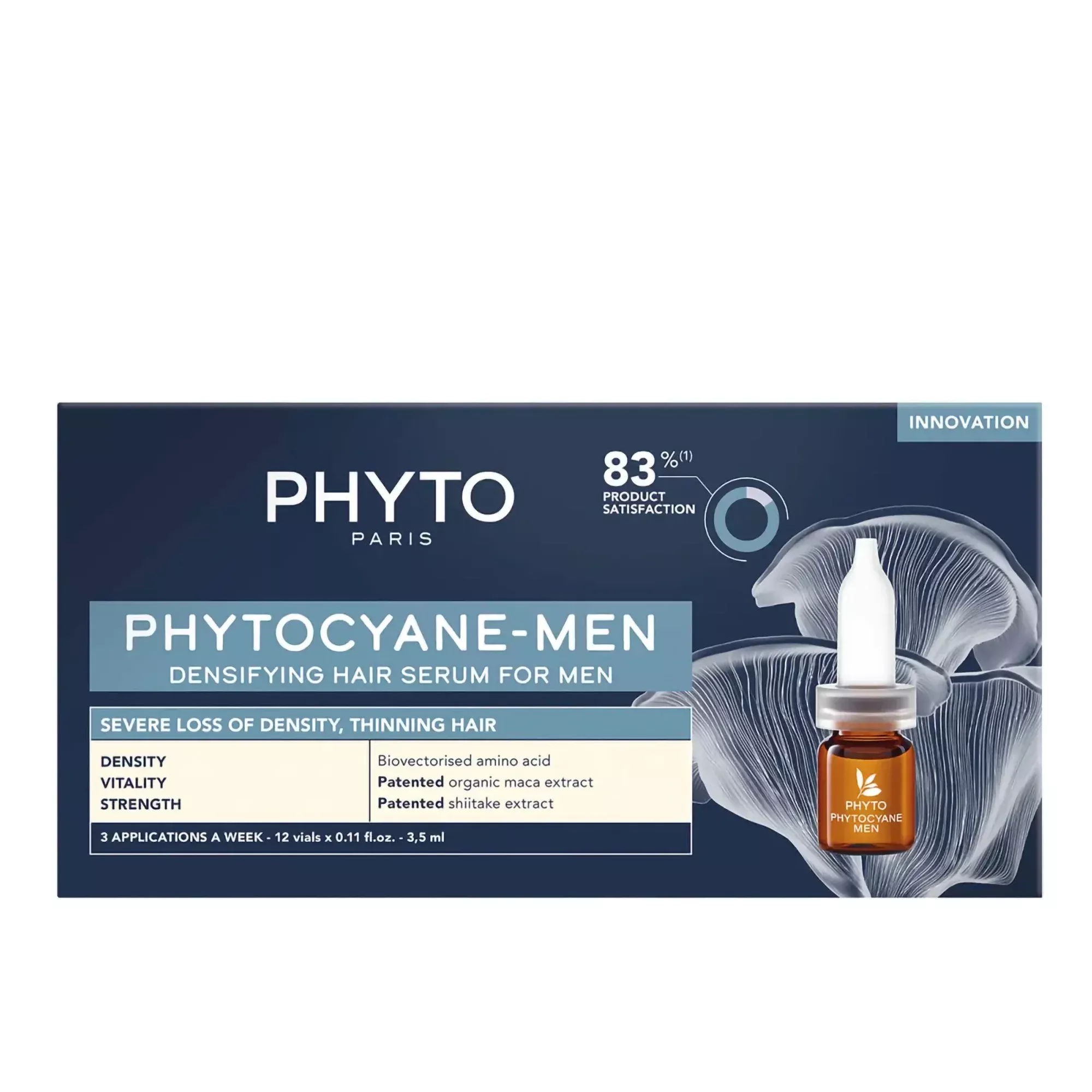 Phytocyane Men Treatment Progressive Hair Thinning - 12 Vials