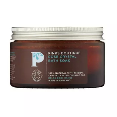 Pinks Boutique Rose Crystal Bath Soak
