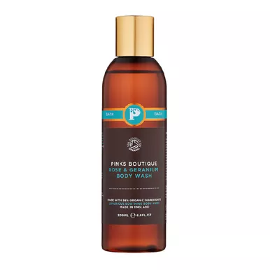 Pinks Boutique Rose & Geranium Body Wash - 6.8 oz