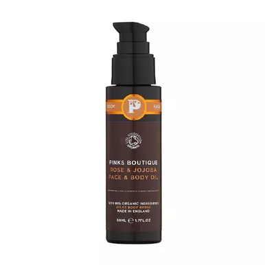 Pinks Boutique Rose and Jojoba Face and Body Oil