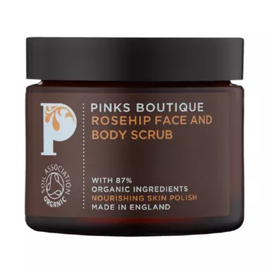 Pinks Boutique Rosehip Face and Body Scrub - 2.1 oz