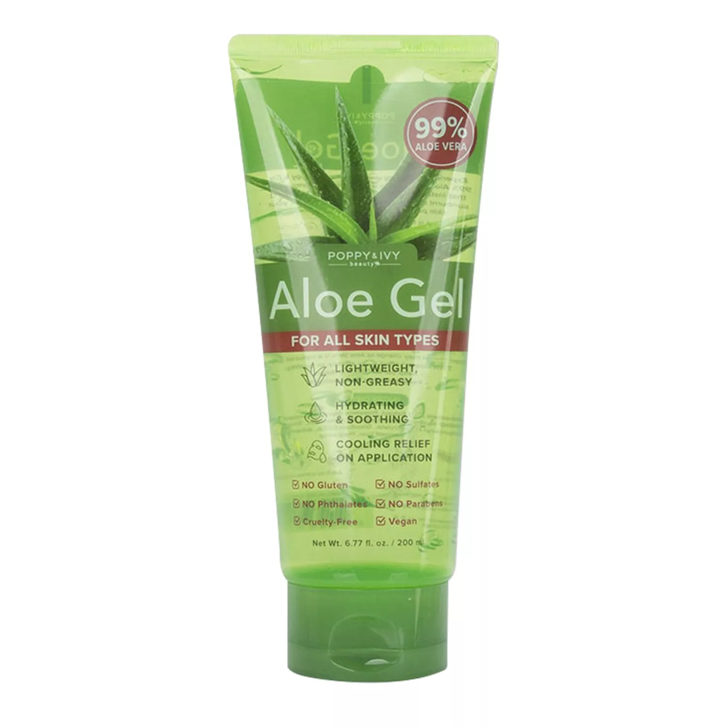 Poppy & IVY Aloe Gel Tube 6.77oz/ 200ml