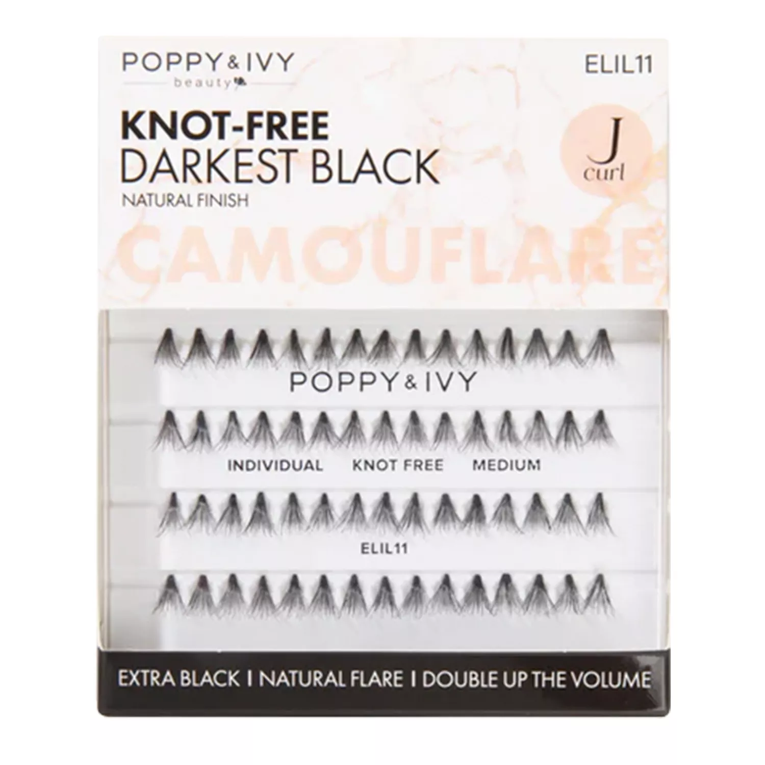 Poppy & IVY Camouflare Knot-Free Individual Lash