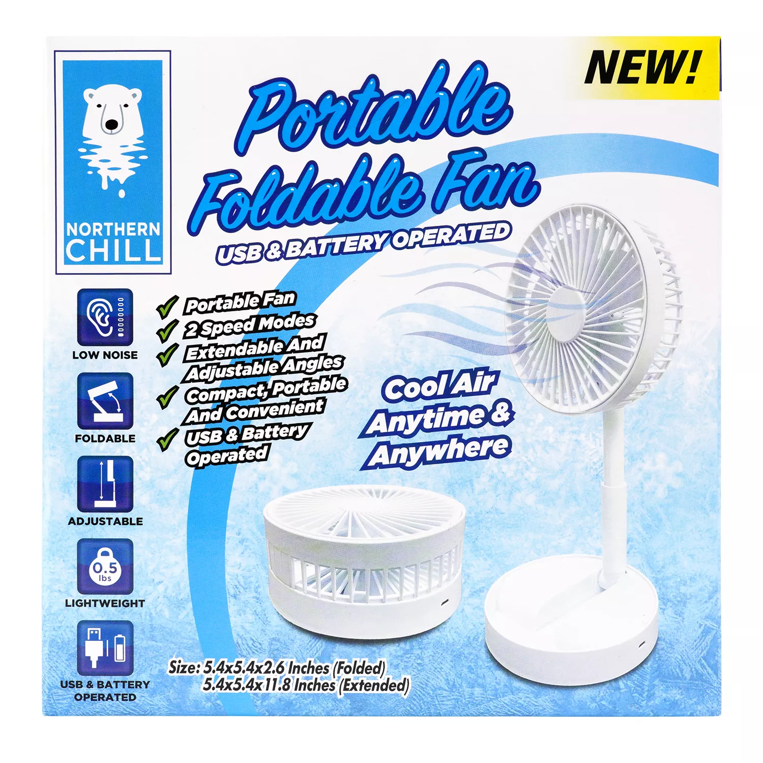 Portable & Foldable Mini Fan