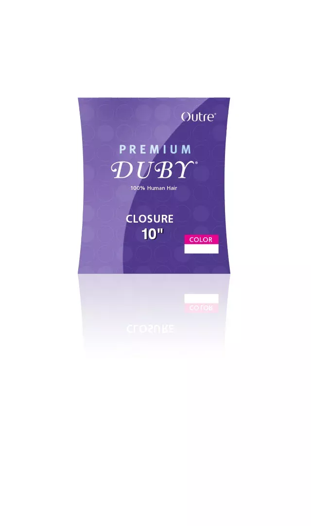 Premium Duby Closure 10" LACE FRONT WIG