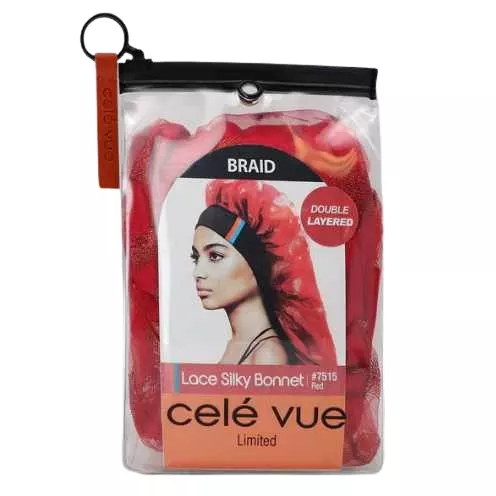 Qfitt BRAID LACE SILKY BONNET
