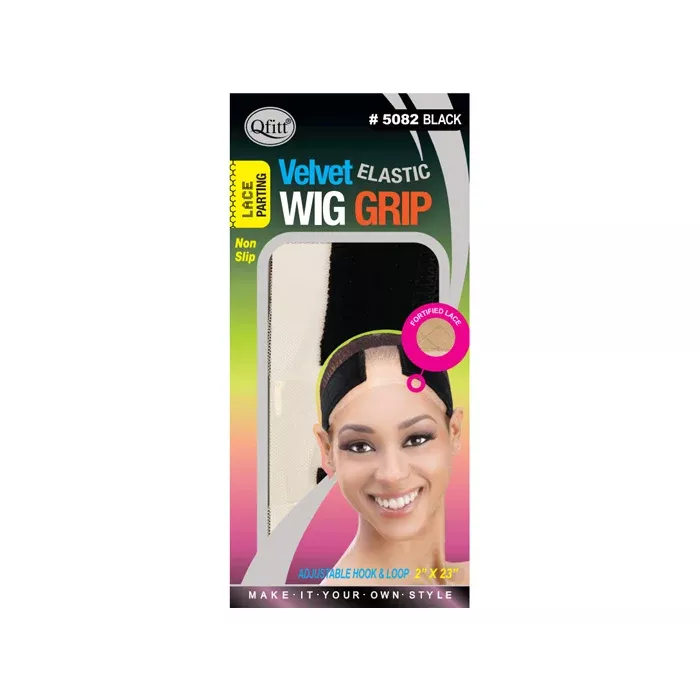 Qfitt Fortified Lace Parting Velvet Elastic Wig Grip