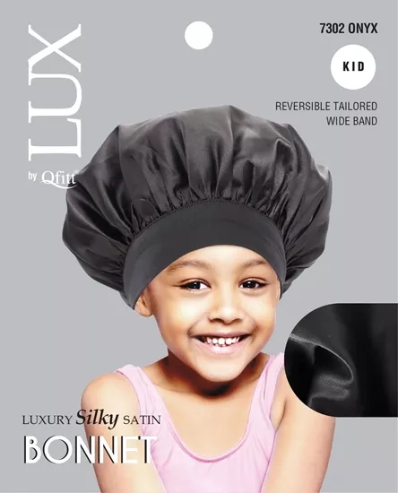 Qfitt™ KID LUXURY SILKY SATIN BONNET