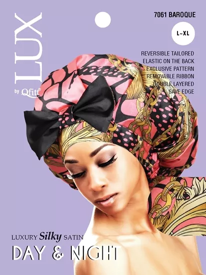 Qfitt [L /XL] LUXURY SILKY SATIN DAY & NIGHT - 7061