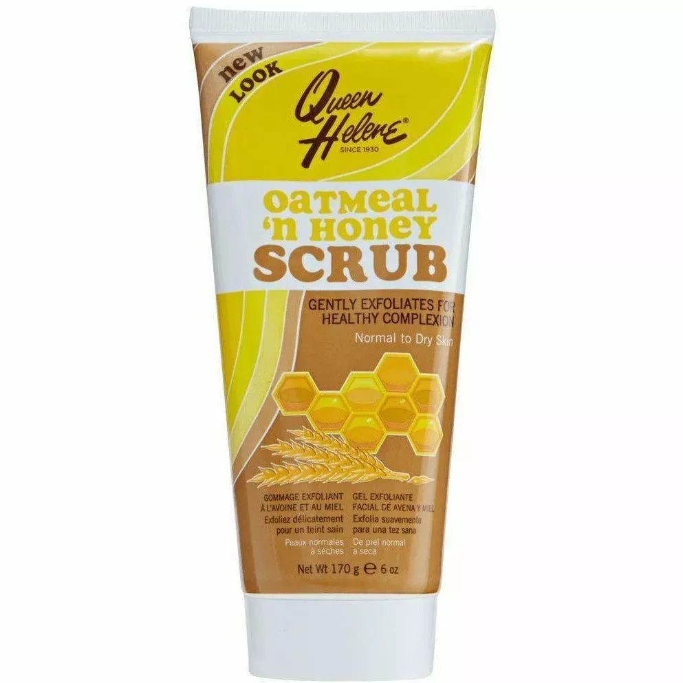 Queen Helene: Oatmeal Honey Natural Face Scrub 6oz