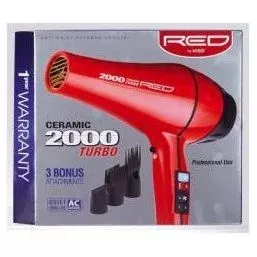 Red by Kiss 2500 Ceramic Turbo AC Blow Dryer