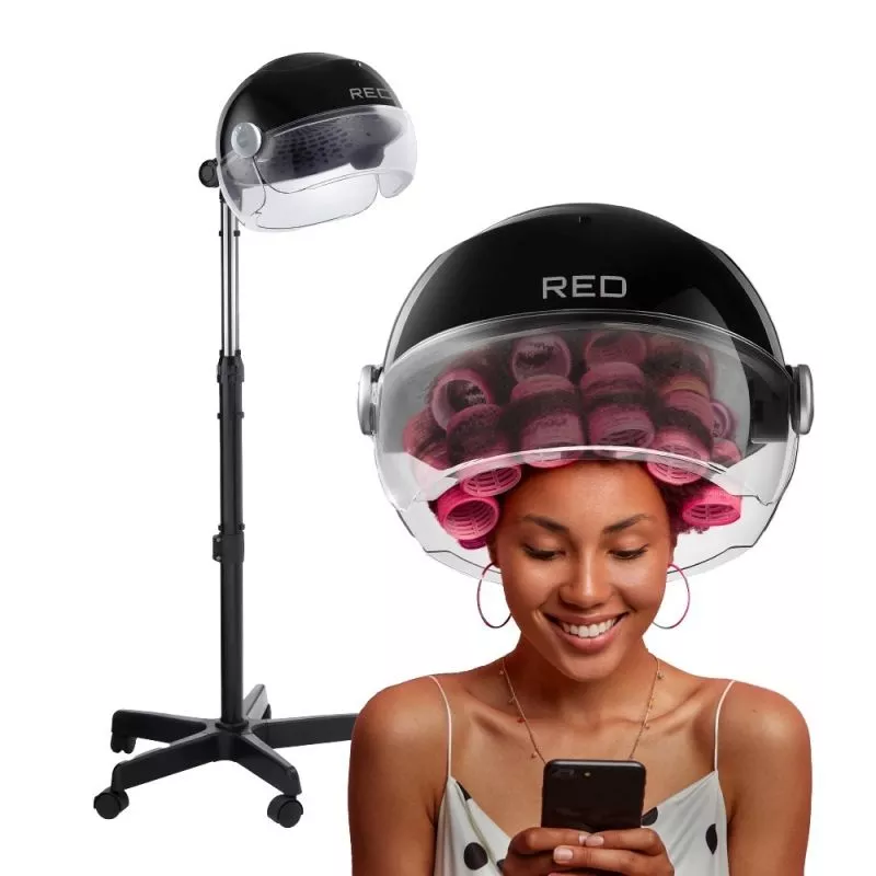 RED BY KISS 3000 CERAMIC STAND HOOD DRYER