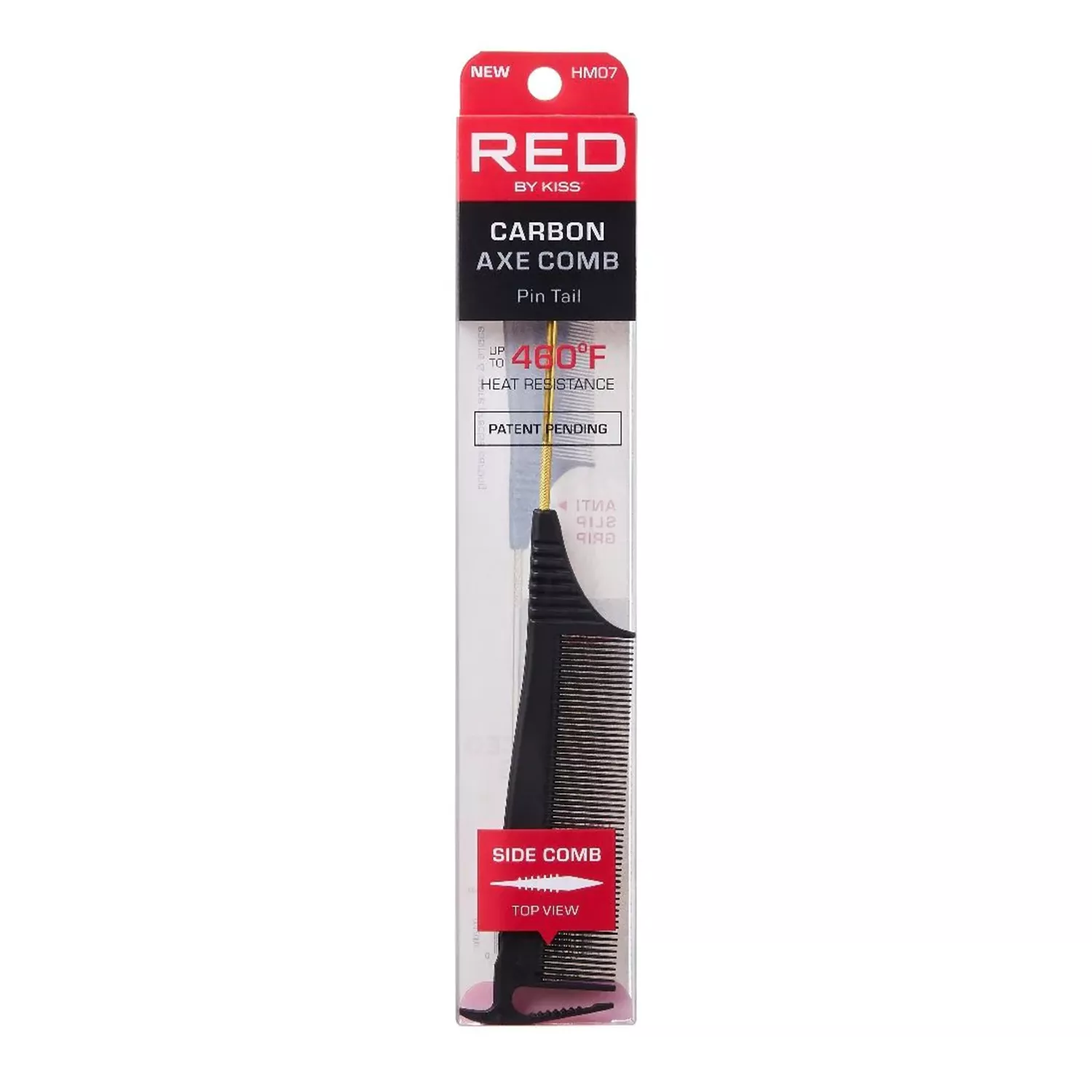 Red by Kiss Carbon Axe Comb