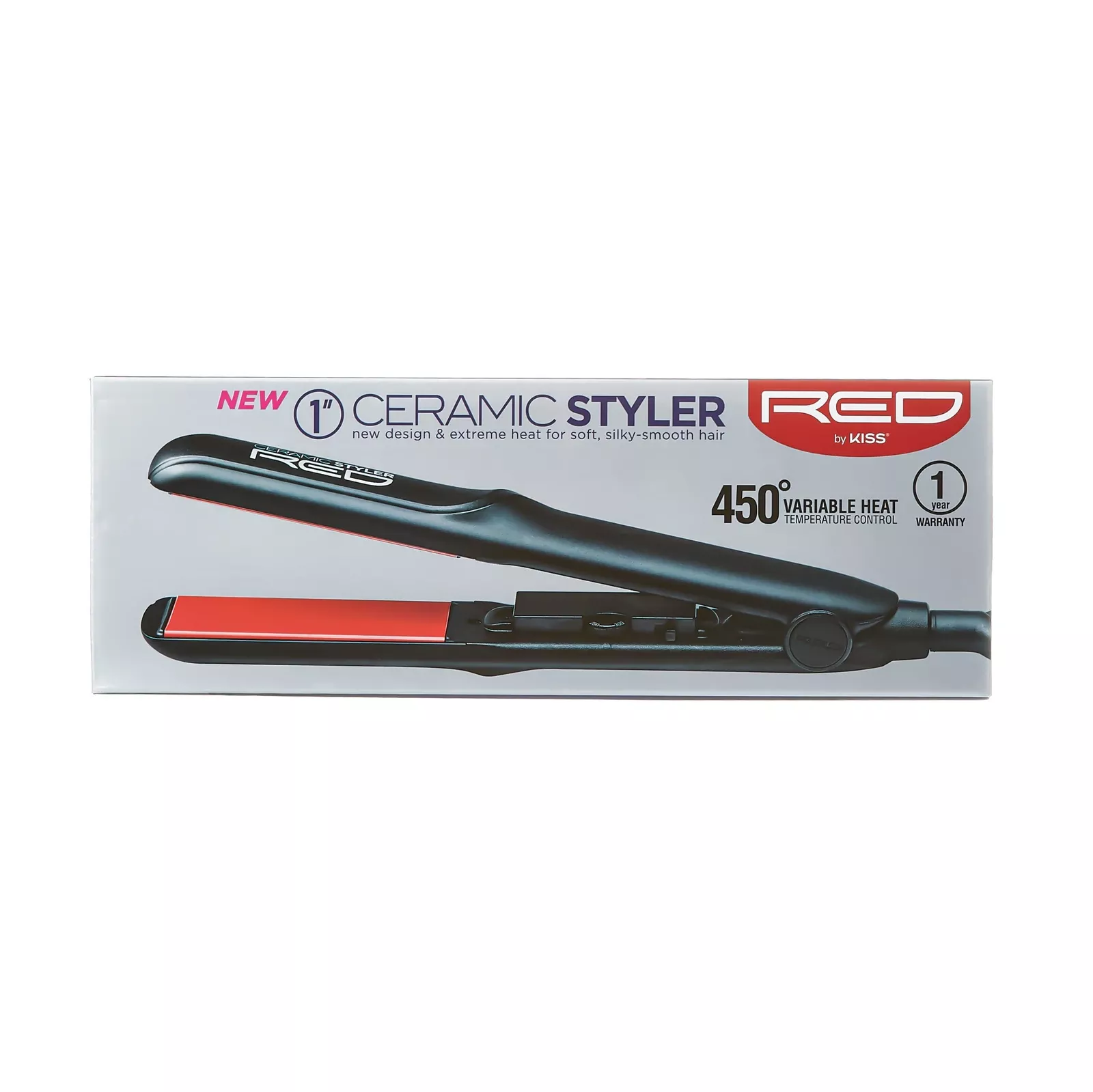 RED BY KISS CERAMIC STYLER 1 " - FI100DN