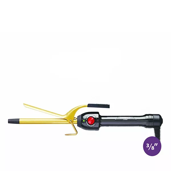 Red by Kiss Ceramic Tourmaline Professional Curling Iron 3/8 Inch CI01N