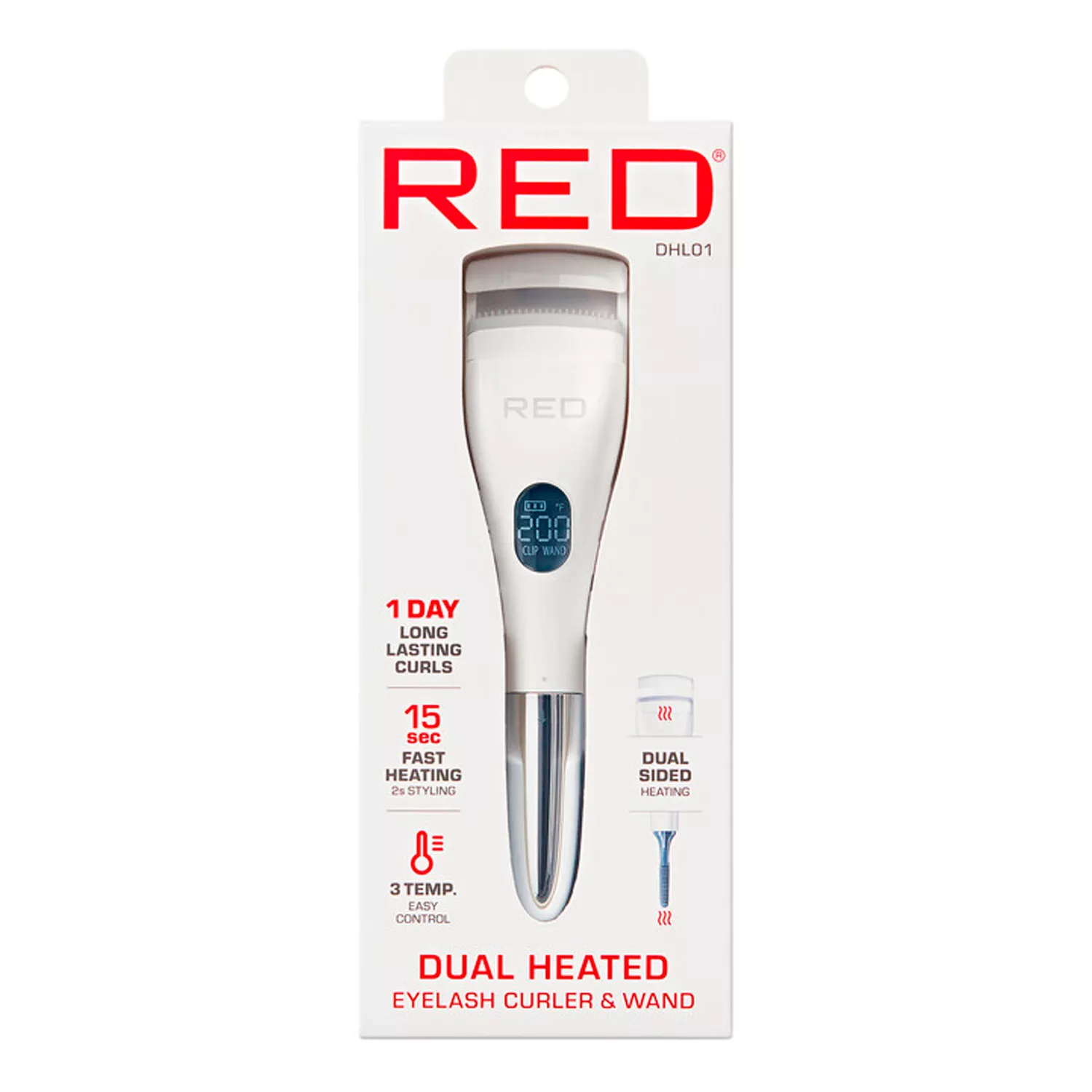 Red By Kiss Dual Heated Eyelash Curler