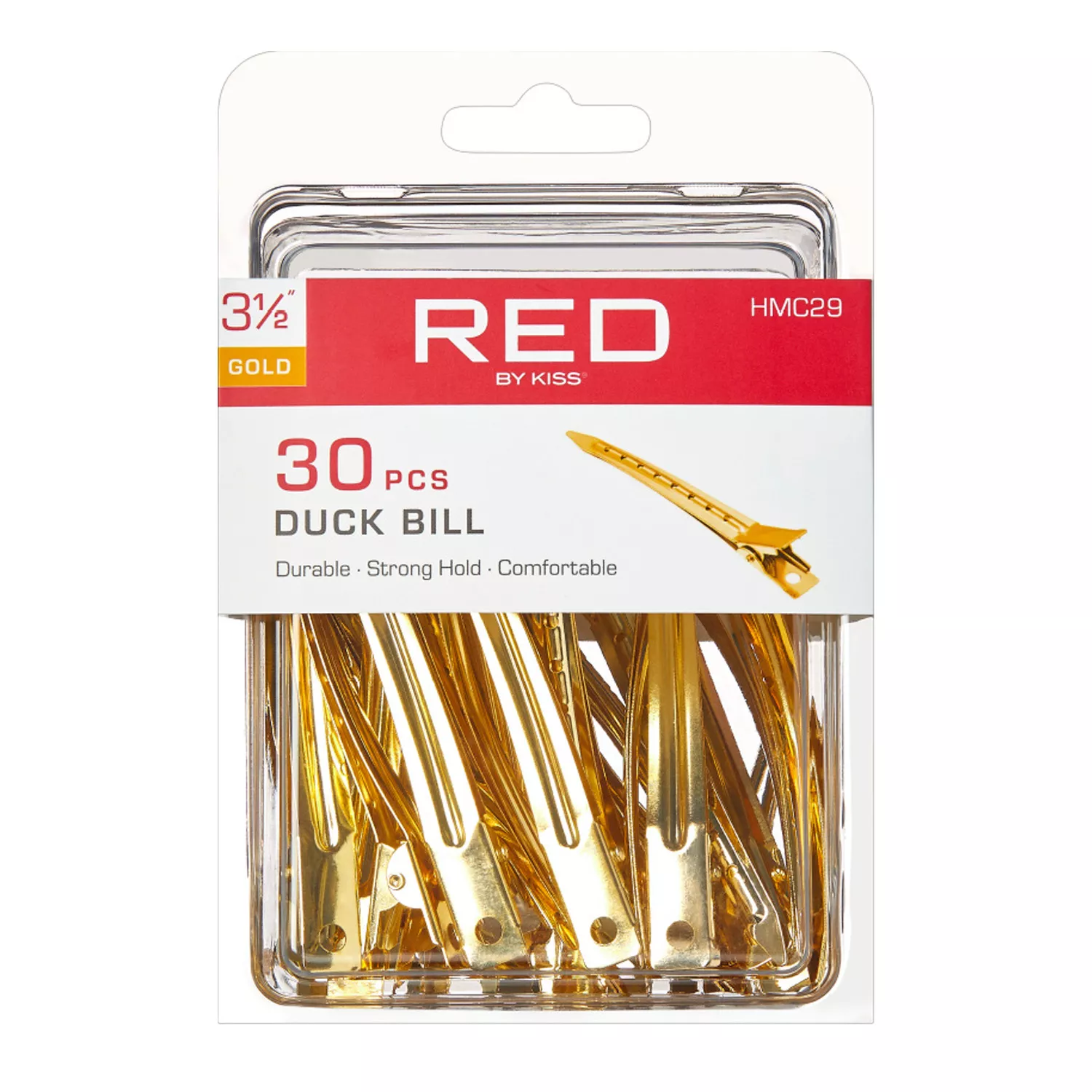 Red By Kiss Duck Bill Gold 3 1/2"
