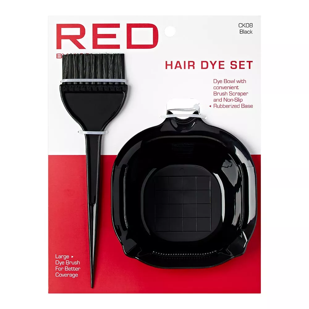 RED BY KISS DYE BOWL WITH DYE BRUSH