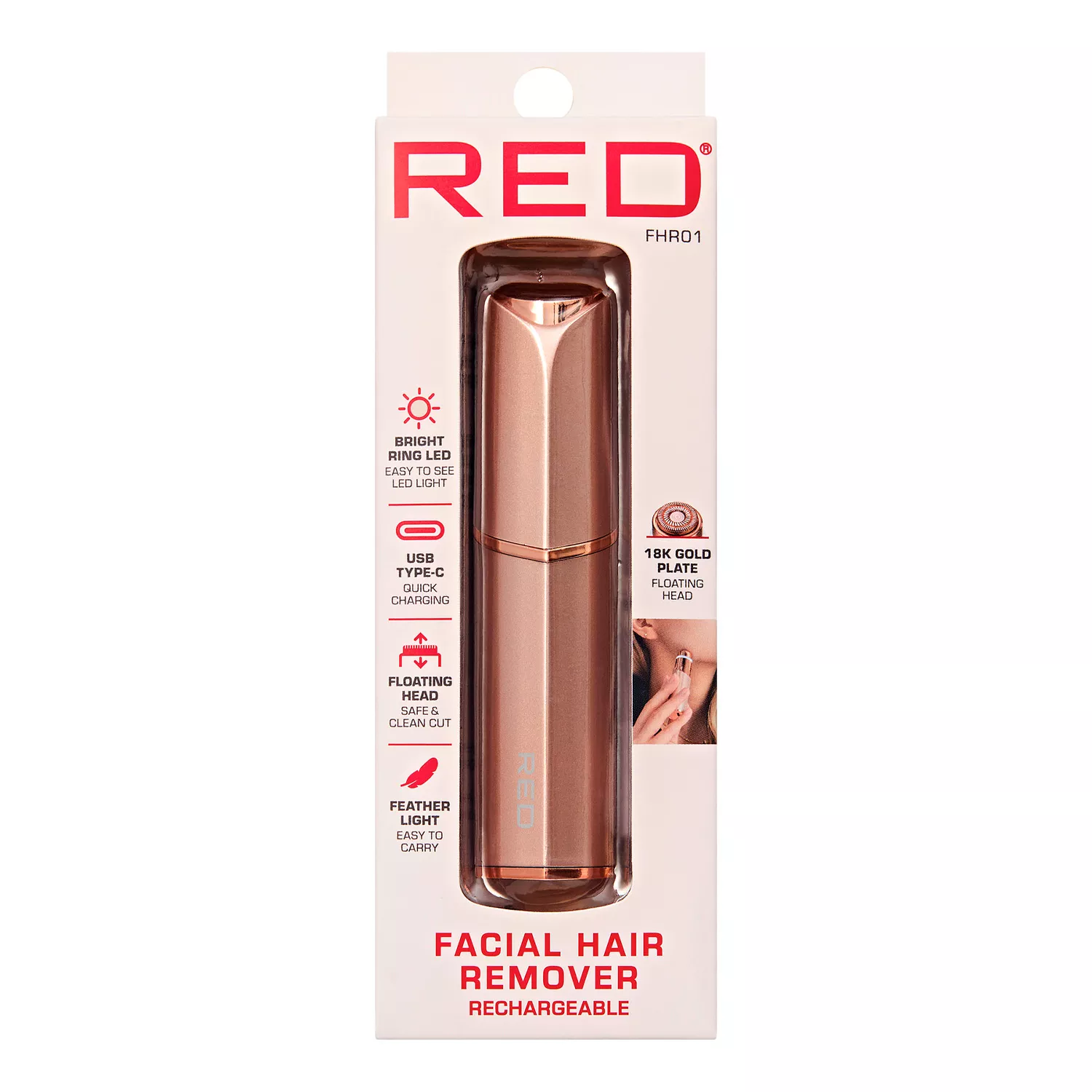 Red by Kiss Facial Hair Remover