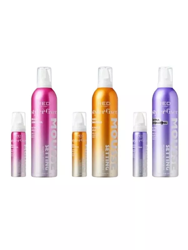 RED BY KISS FRIZZ CONTROL SETTING MOUSSES FOR BRAID AND CURLS