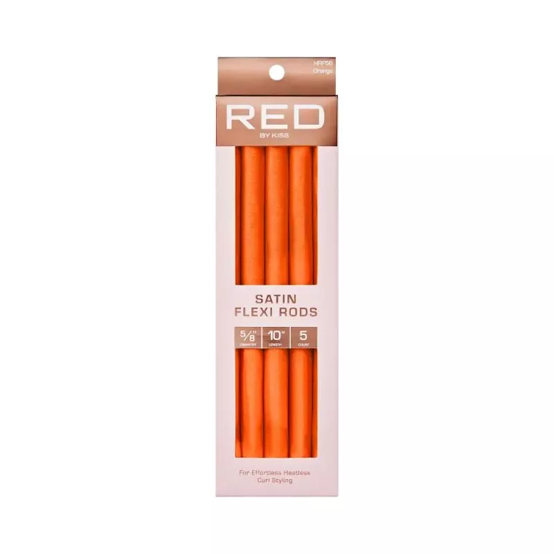 RED BY KISS HEATLESS CURLING SILKY SATIN FLEXI RODS