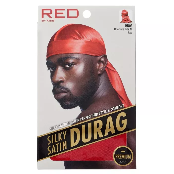 RED by Kiss MEN'S SILKY SATIN DURAG