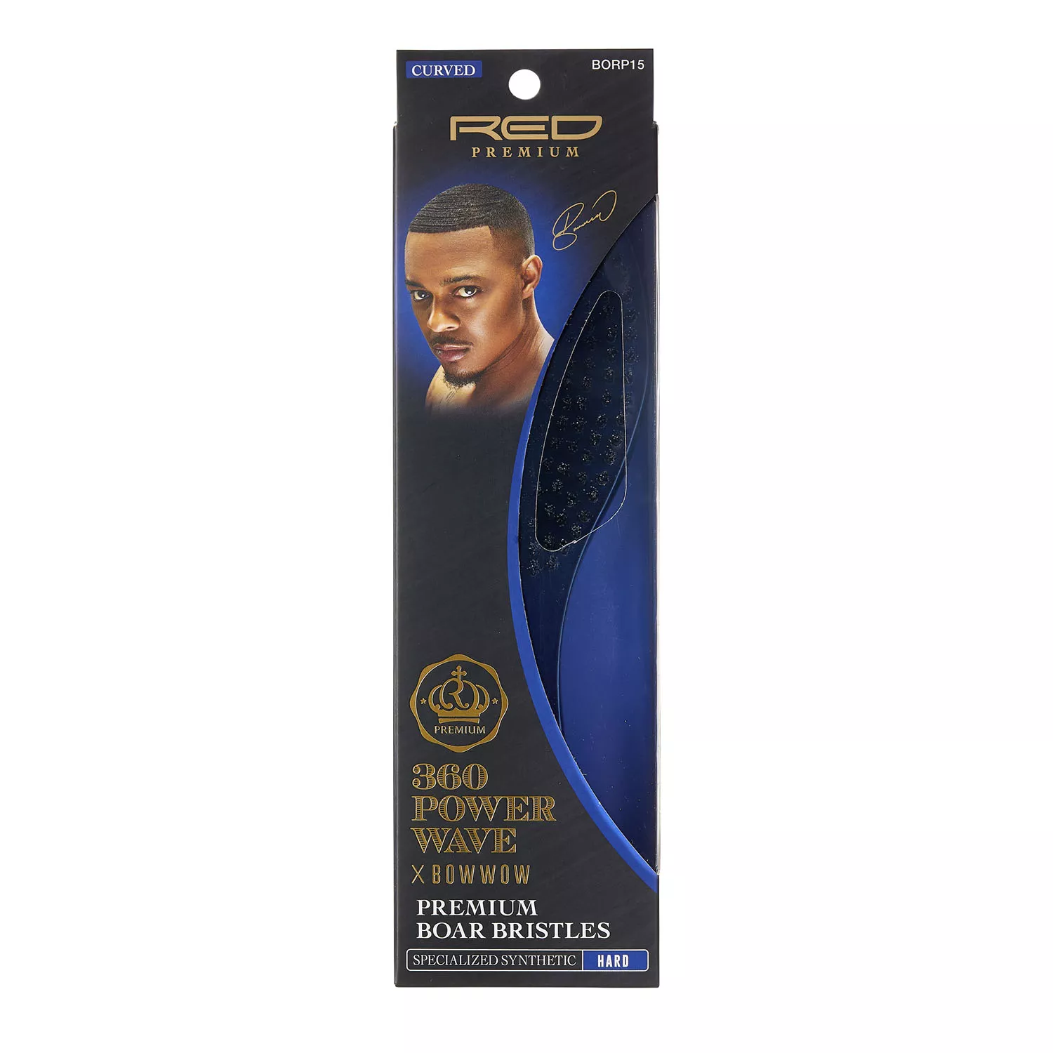 Red by Kiss RPM Power Wave Boar Brush