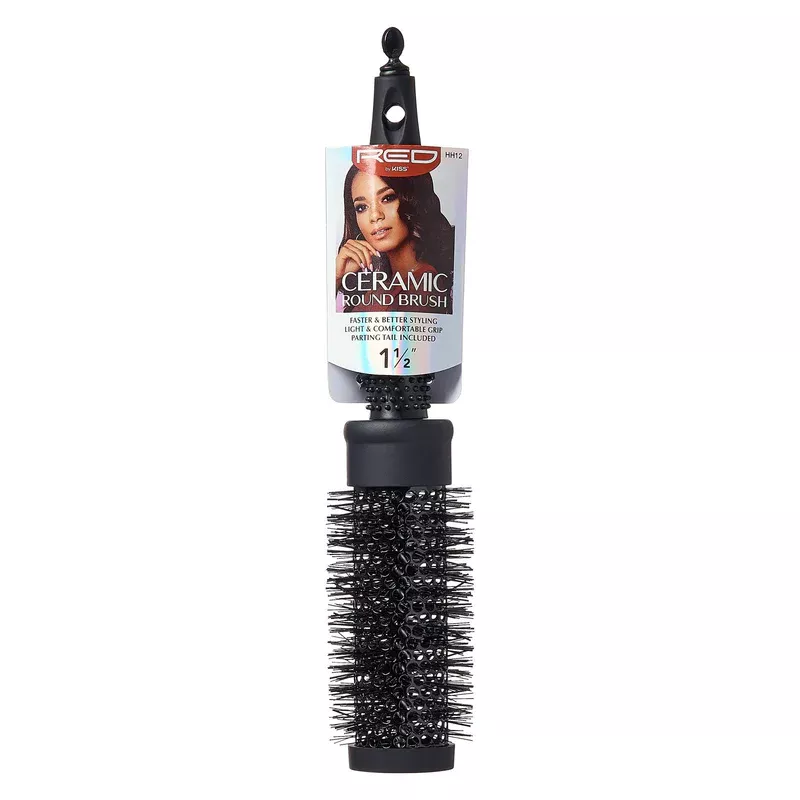 RED BY KISS THERMAL ROUND BRUSH -HH12