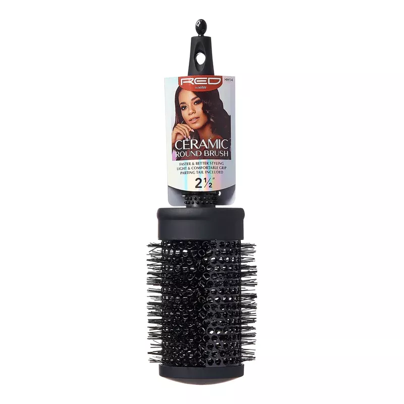 RED BY KISS THERMAL ROUND BRUSH -HH14