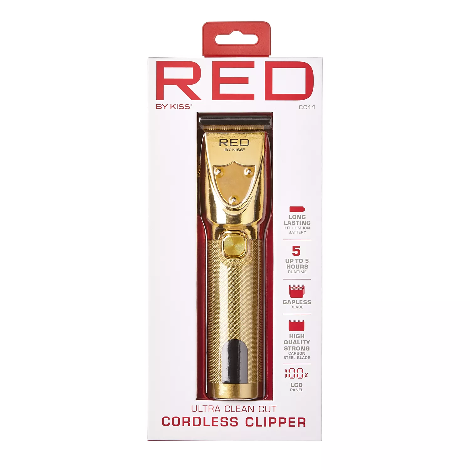Red by Kiss Ultra Clean Cut Cordless Clipper
