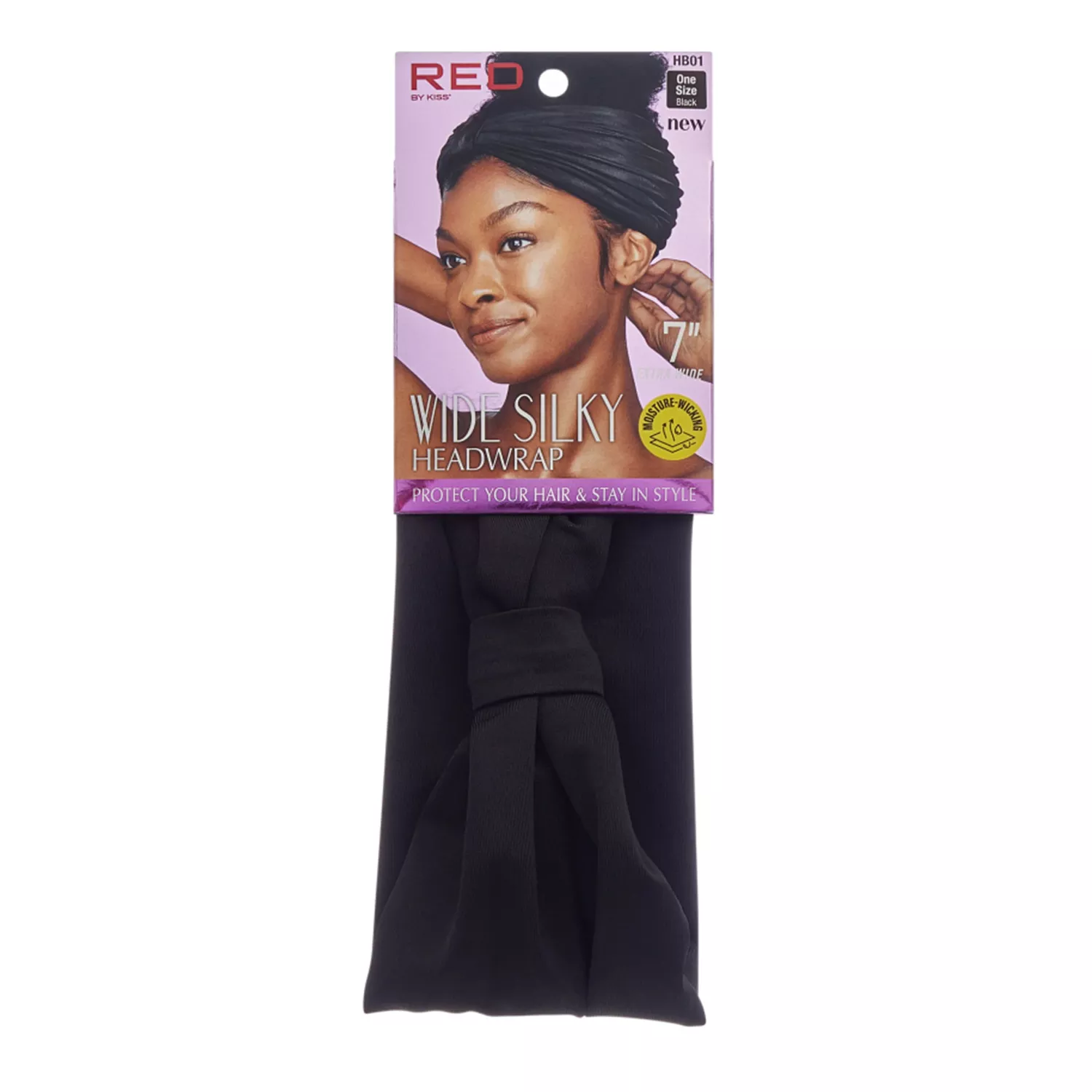 Red by Kiss Wide Silky Head Wrap