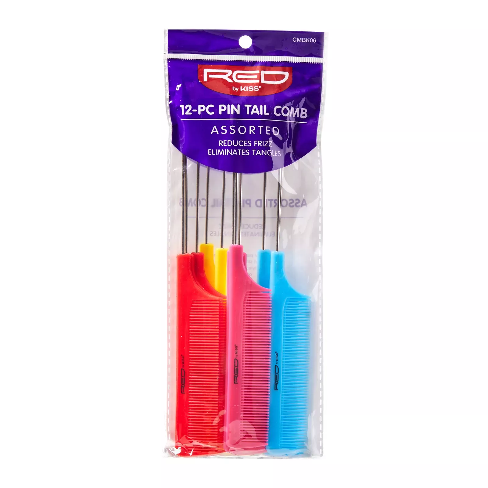 RED BY KISSPIN TAIL COMB BULK